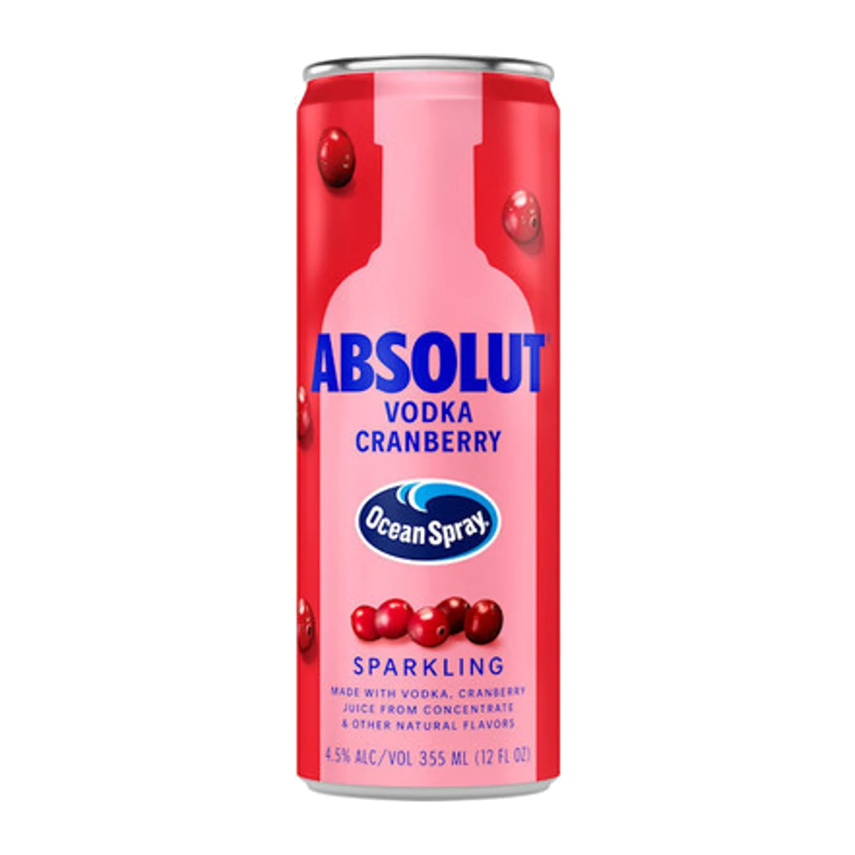 Absolut Ocean Spray Vodka Cocktails