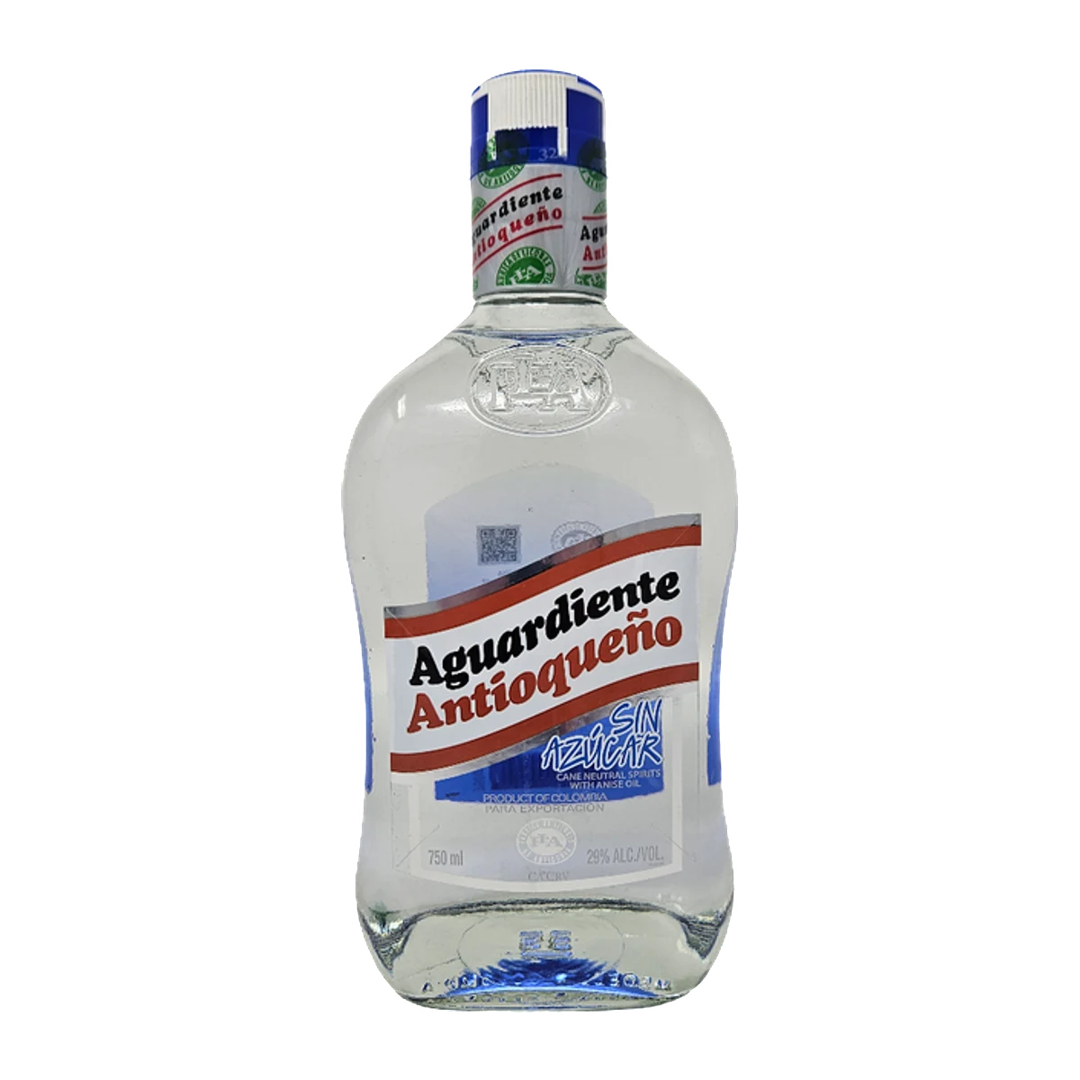 Aguardiente Antioqueno Blue Sin Azucar