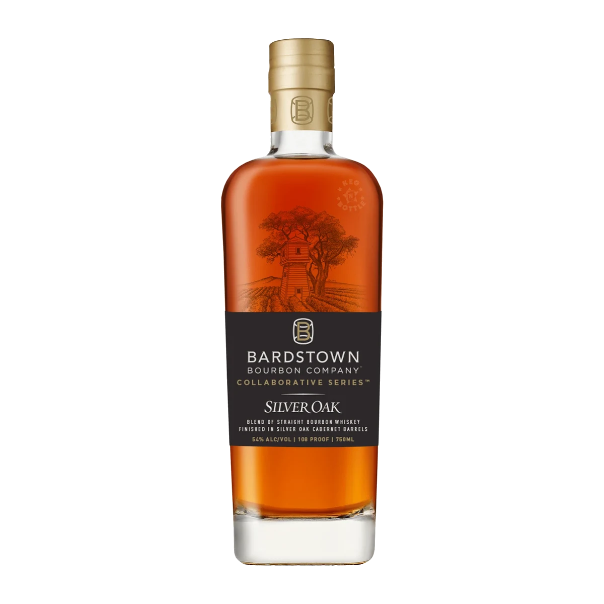Bardstown Collab Silver Oak Bourbon