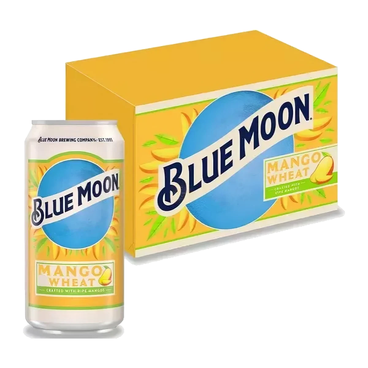 Blue Moon Mango Wheat 12OZ 6PK Cans