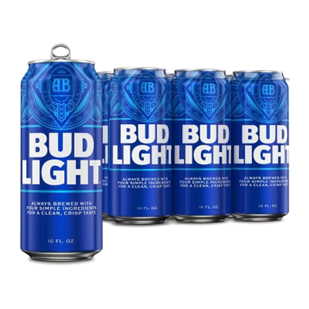 Bud Light 16OZ Can 6PK