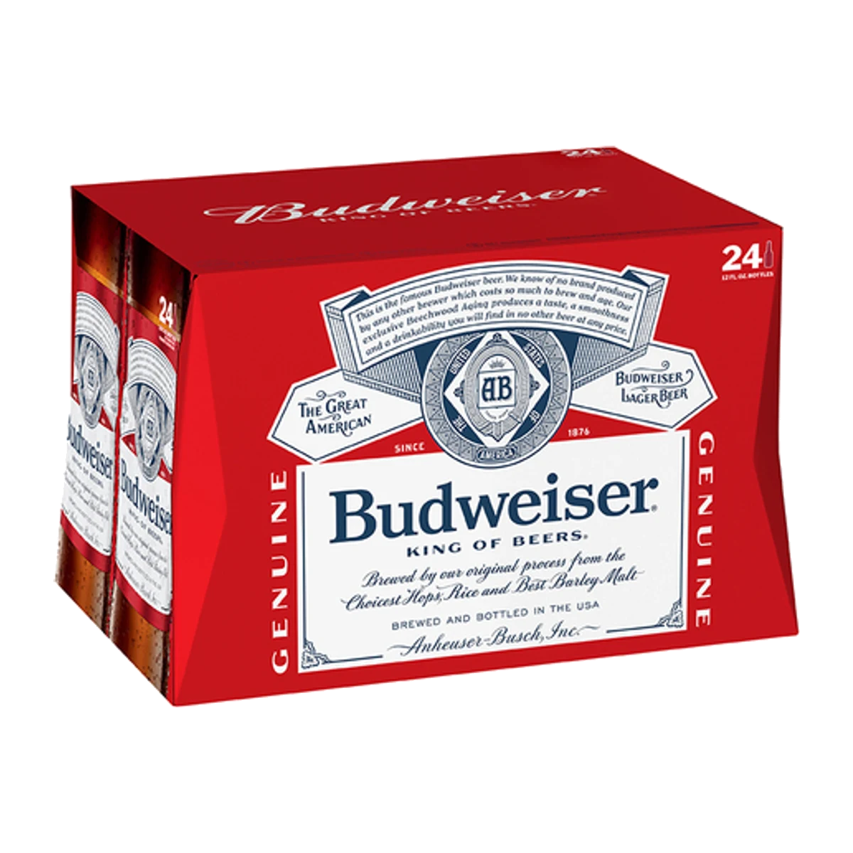 Budweiser 24-LOOSE Bottles