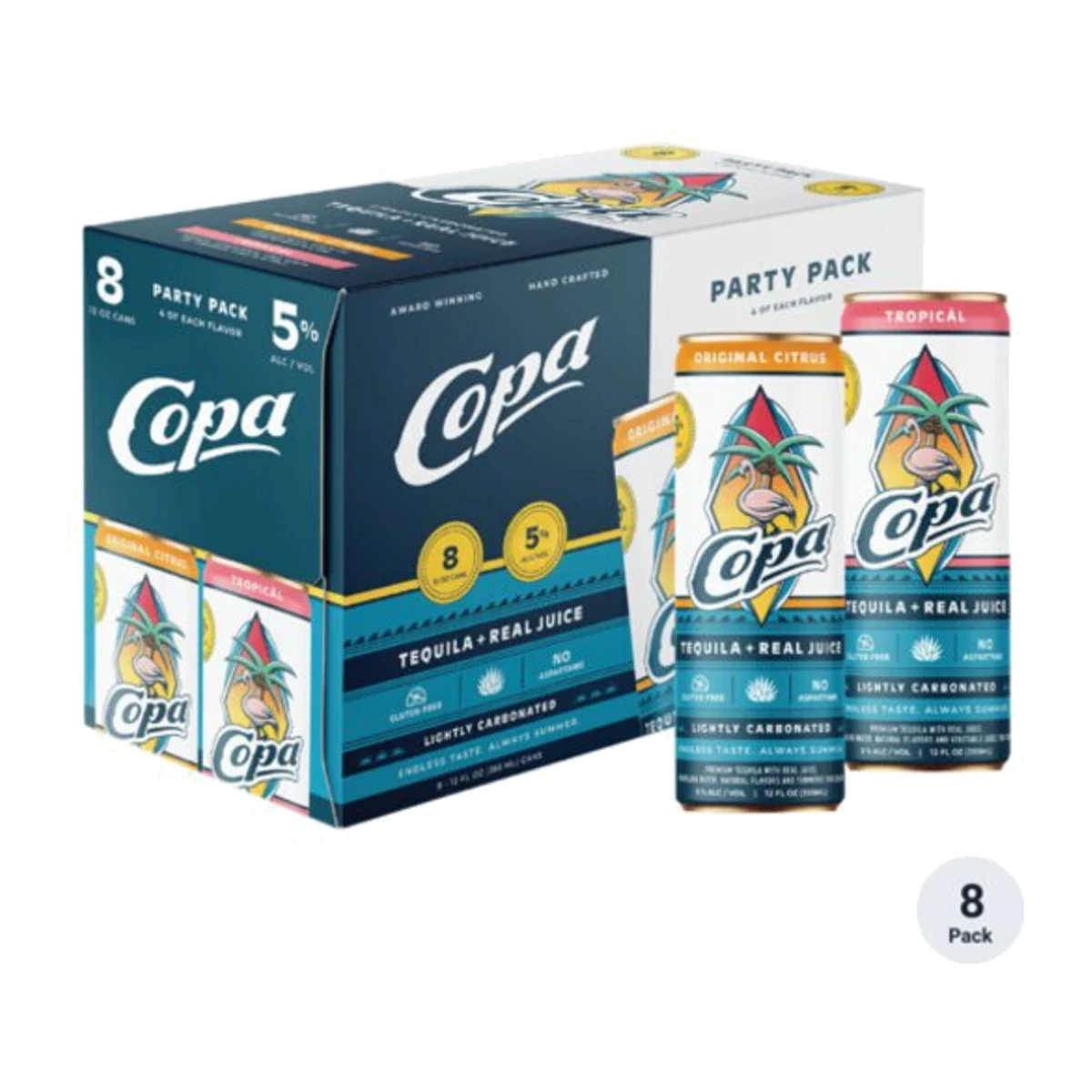 Copa Tequila Cocktail Party Pack 8PK 12OZ Cans