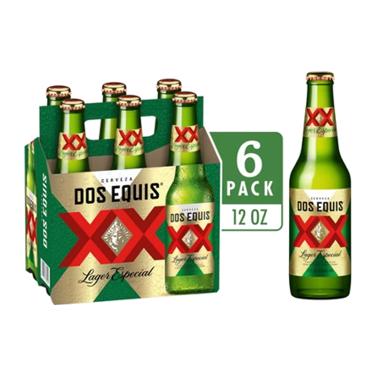 Dos Equis Lager 6PK Bottles