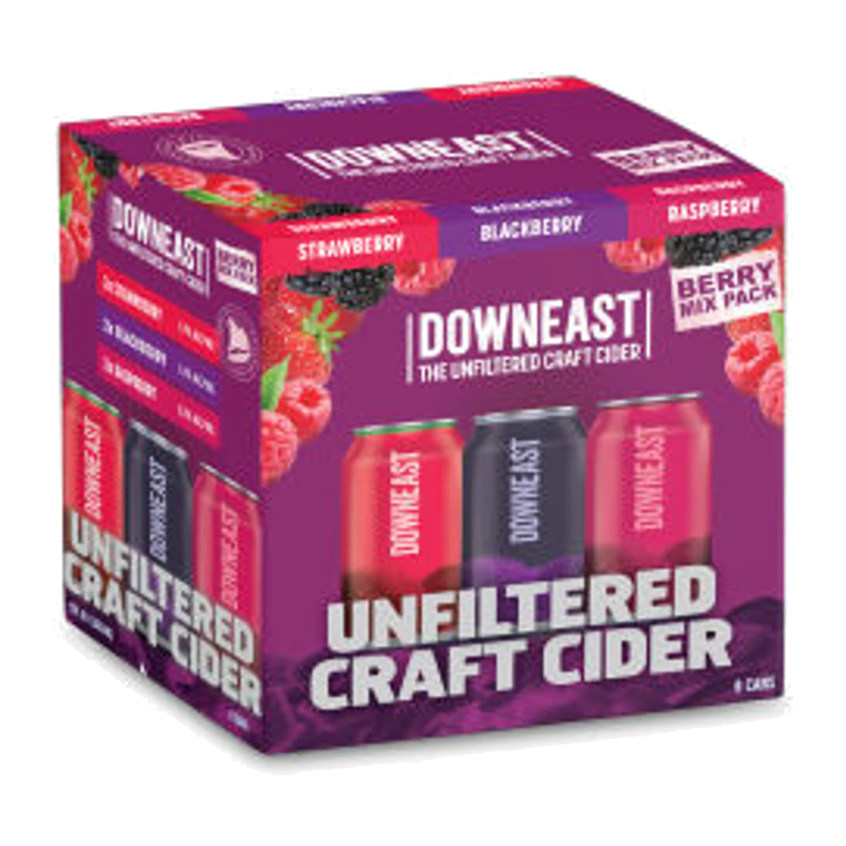 Downeast Cider Berry Mix Pack 9PK Can