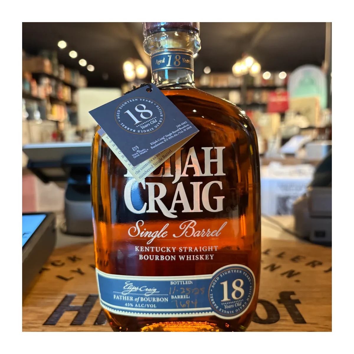 Elijah Craig 18 Year Old