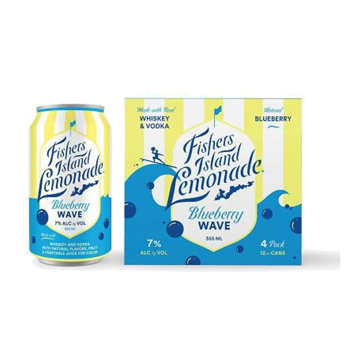 Fishers Island Blueberry 4PK Can