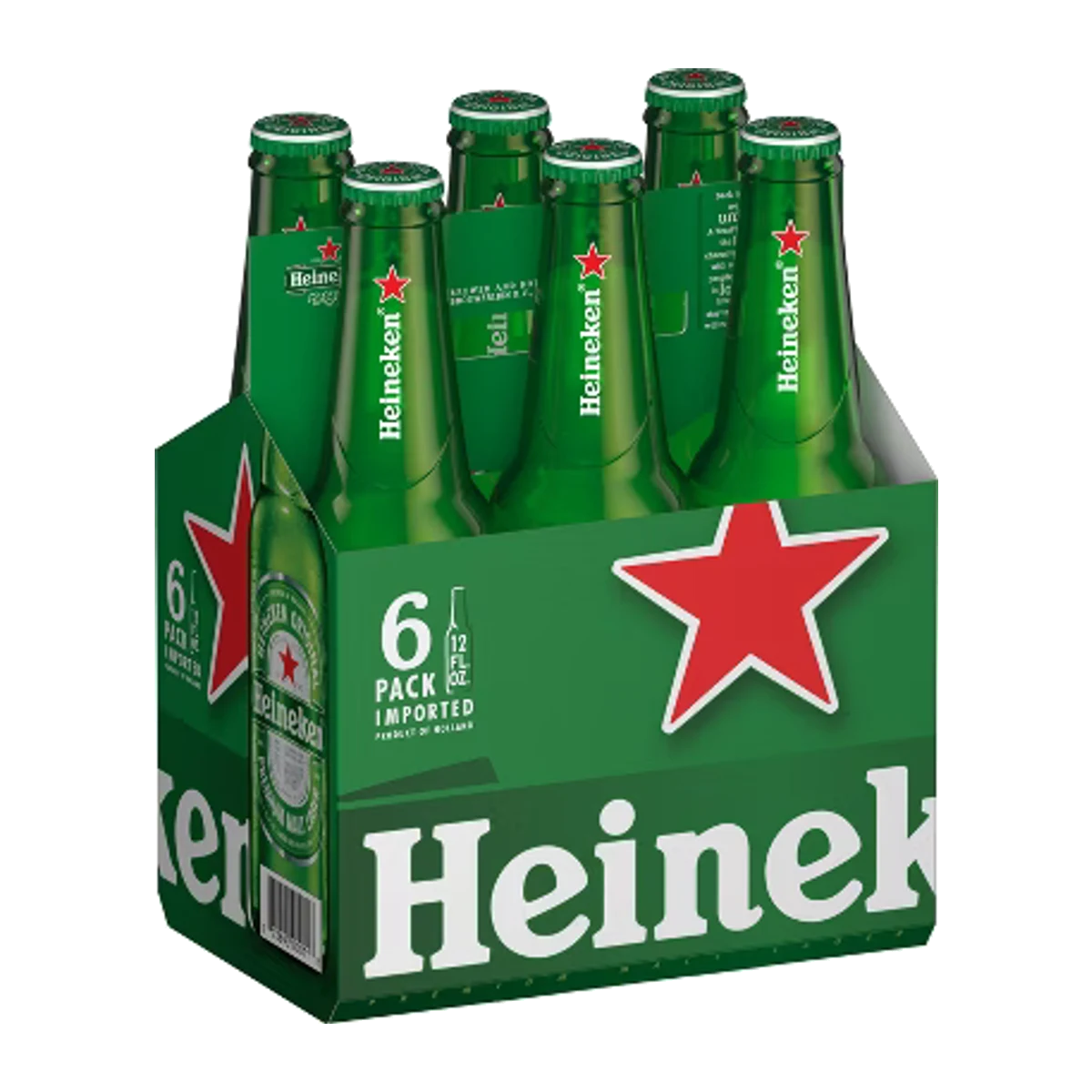 Heineken 12OZ 6PK Bottles