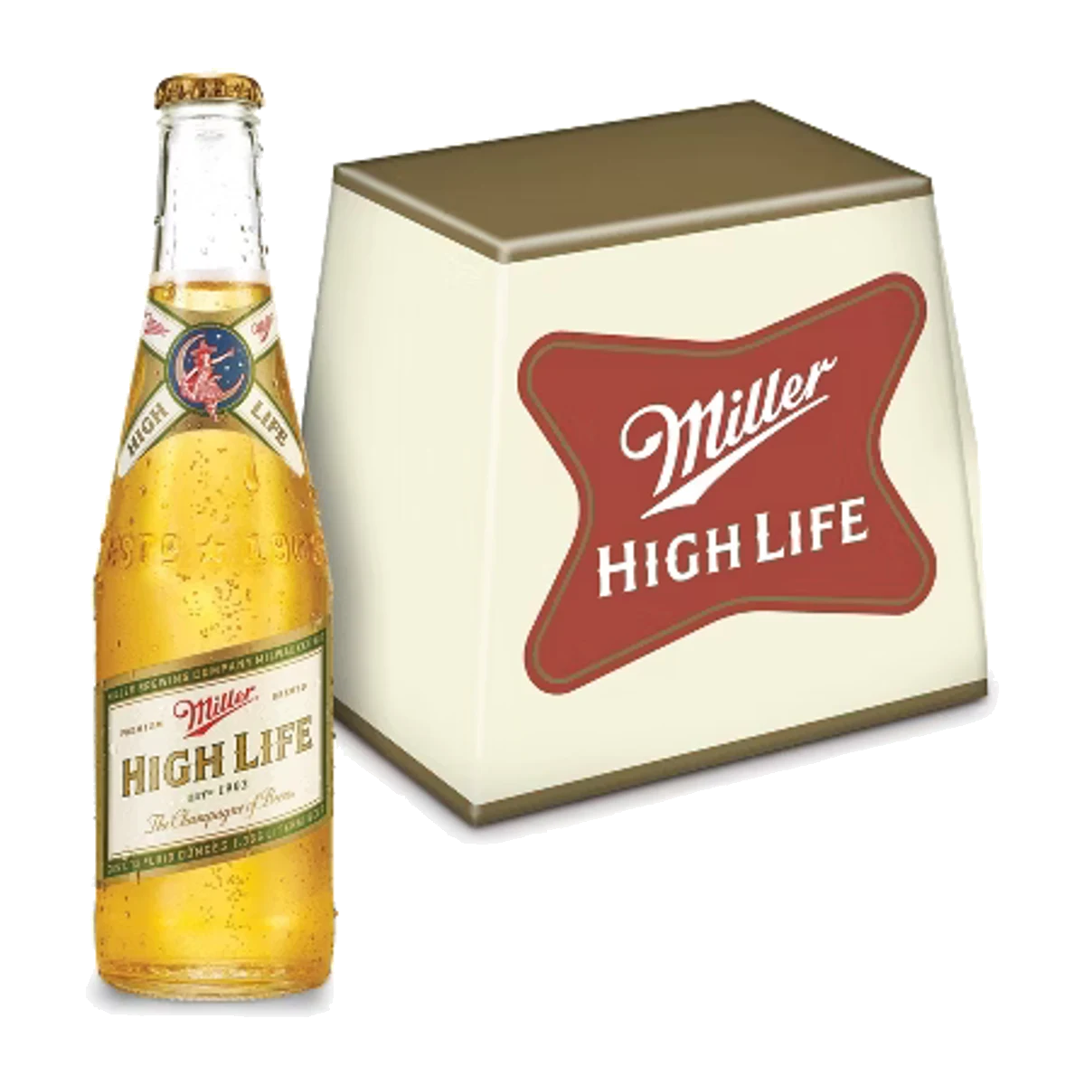 Miller High Life 12OZ 12PK Bottles