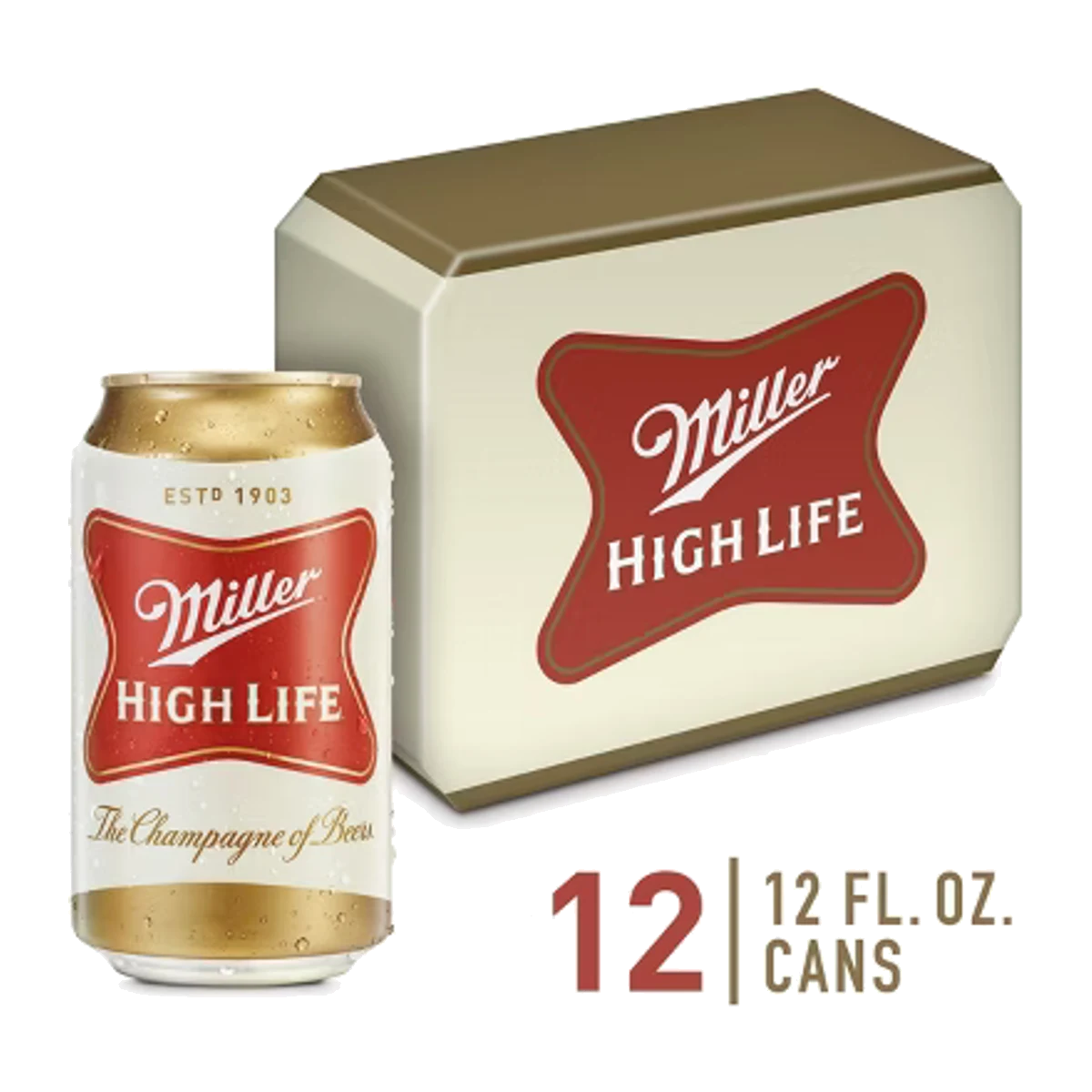 Miller High Life 12OZ 12PK Can