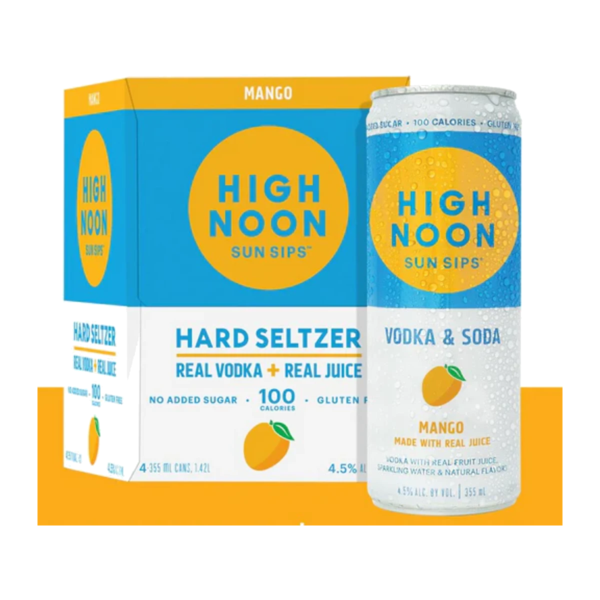 High Noon Mango 4PK Cans