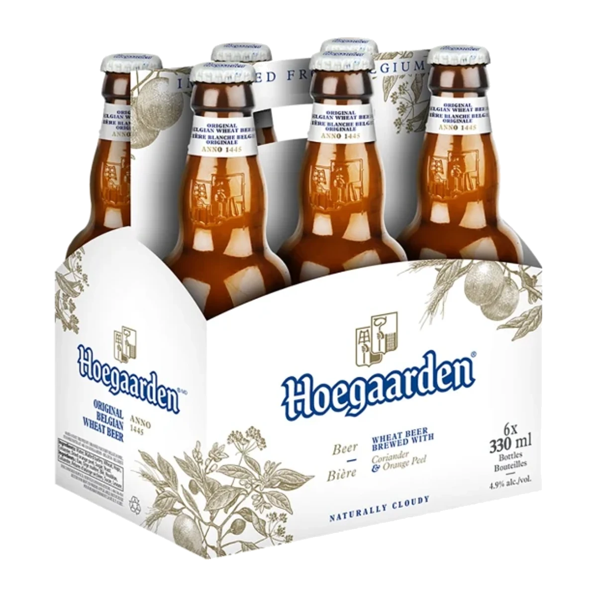 Hoegaarden 12OZ 6PK Bottles