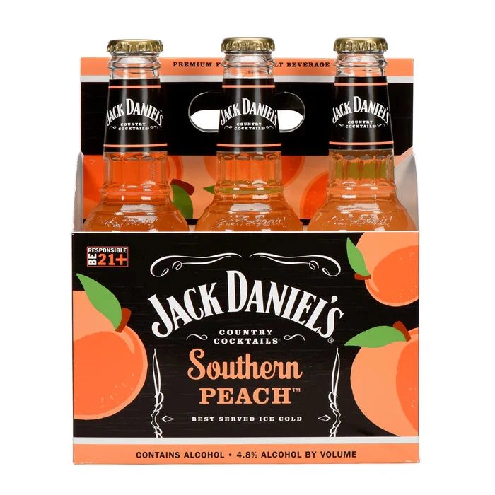 Jack Daniel's Country Cocktails Southern Peach 4PK