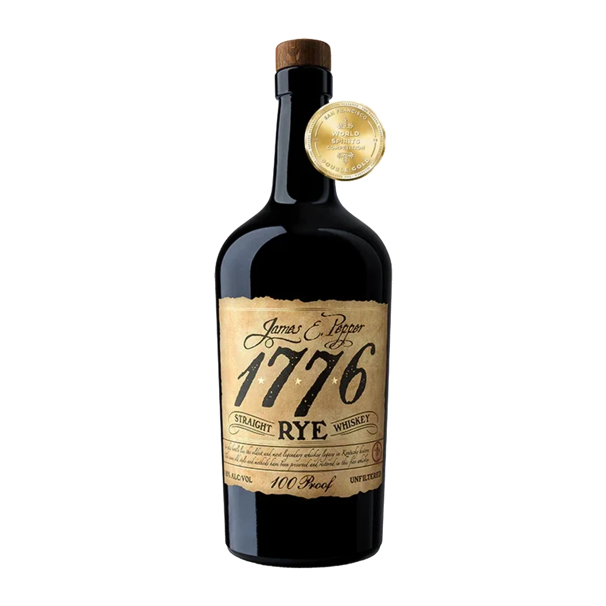 James Pepper 1776 Rye Whiskey 100PF