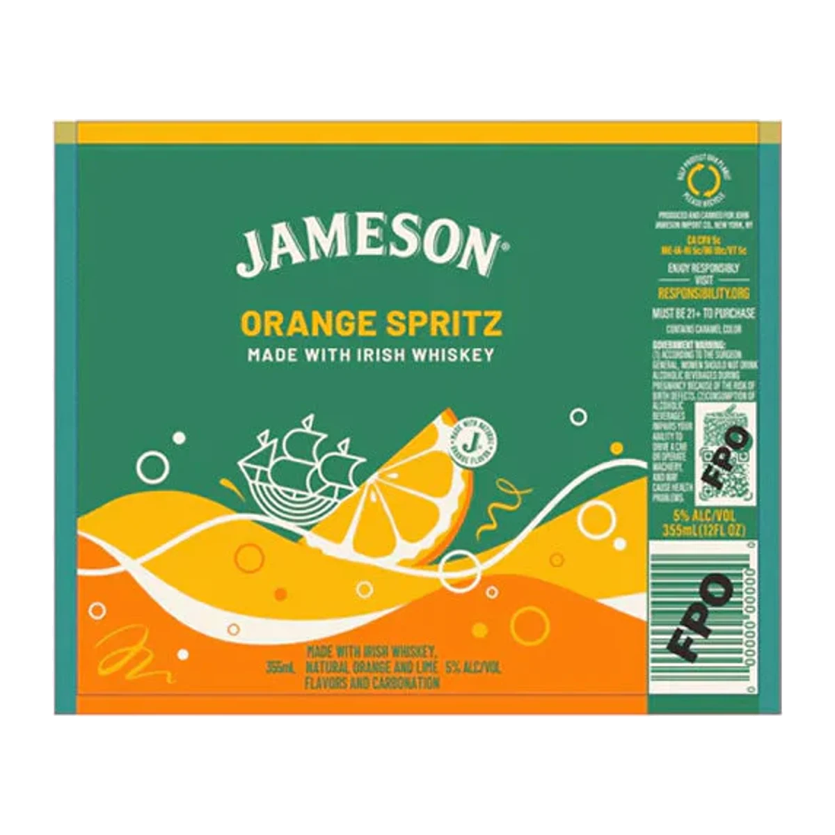 Jameson Orange Spritz 4PK Cans
