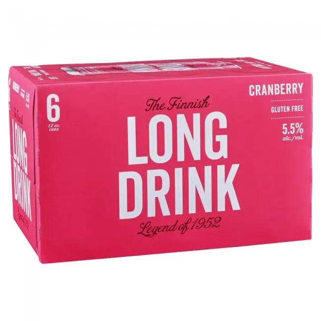 Long Drink Cran 6PK Cans