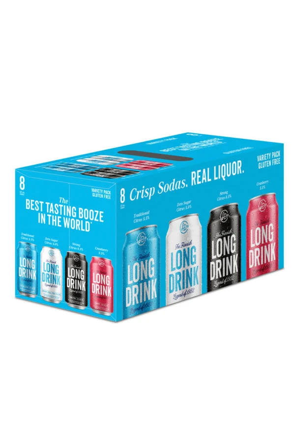 Long Drink Rwb Variiety 8PK Cans