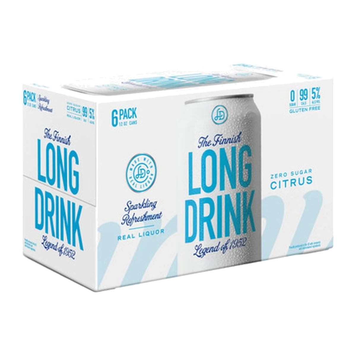 Long Drink Zero Sugar Citrus 6PK Cans