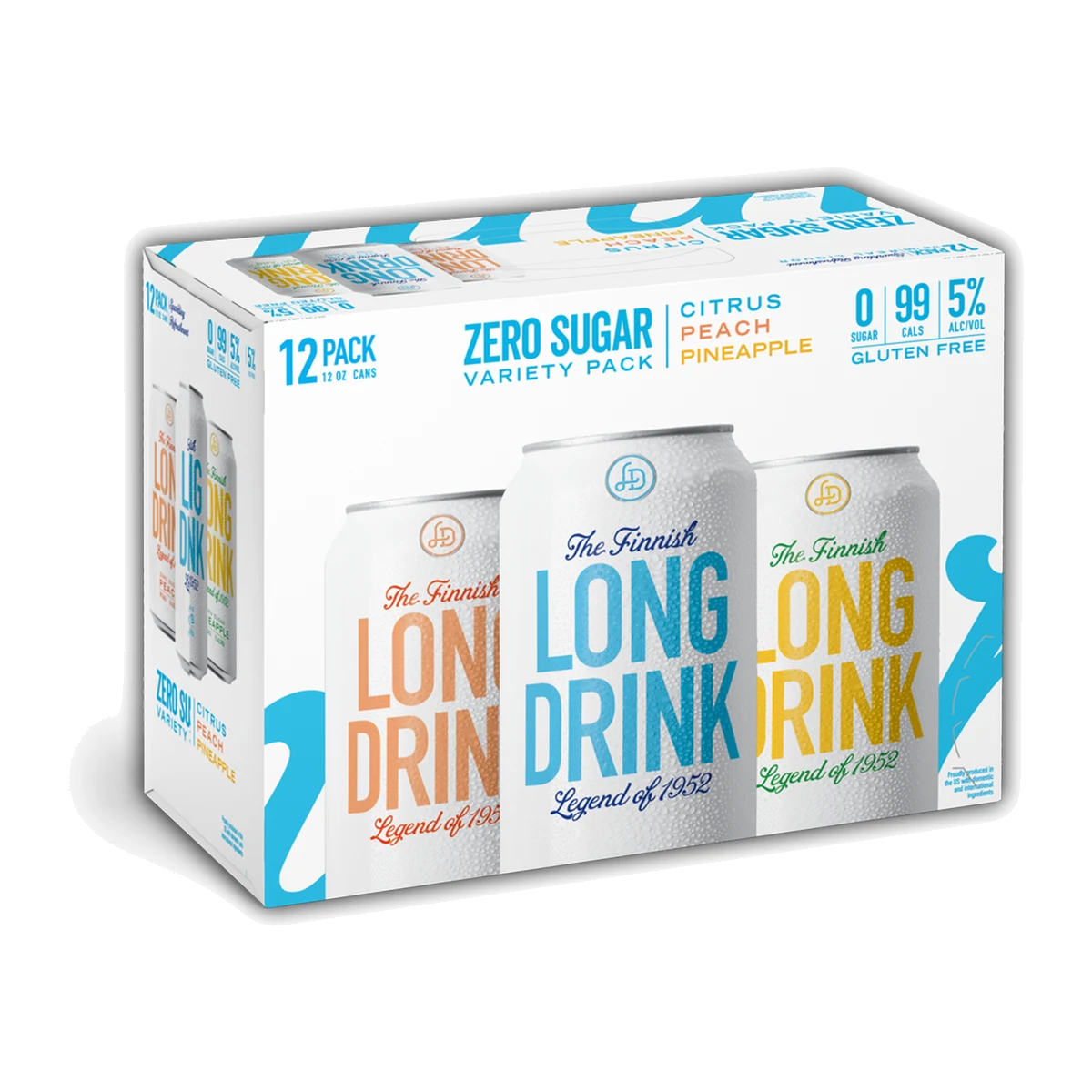 Long Drink Zero Sugar Variety 12PK Can