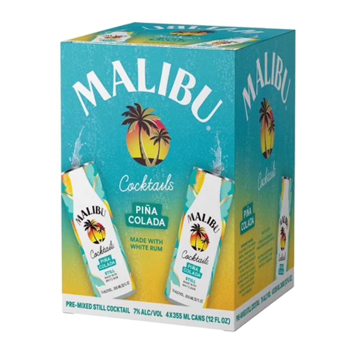 Malibu 4PK Can Pinacolada