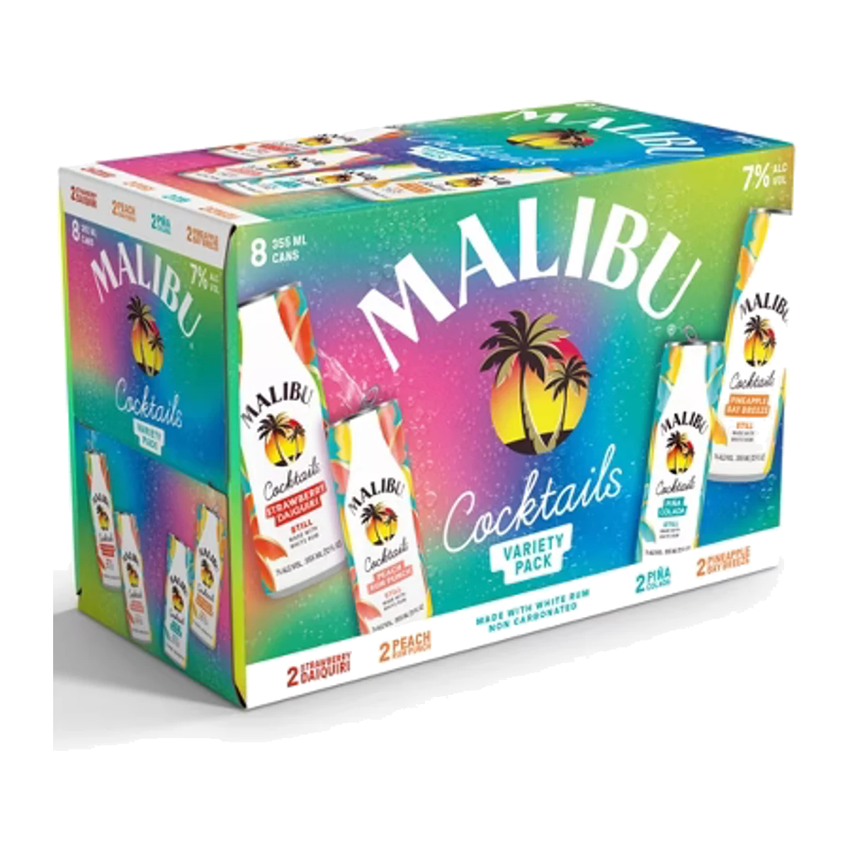Malibu 8PK Can Cocktail Variety