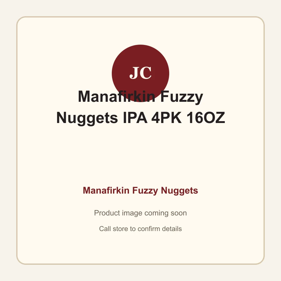 Manafirkin Fuzzy Nuggets IPA