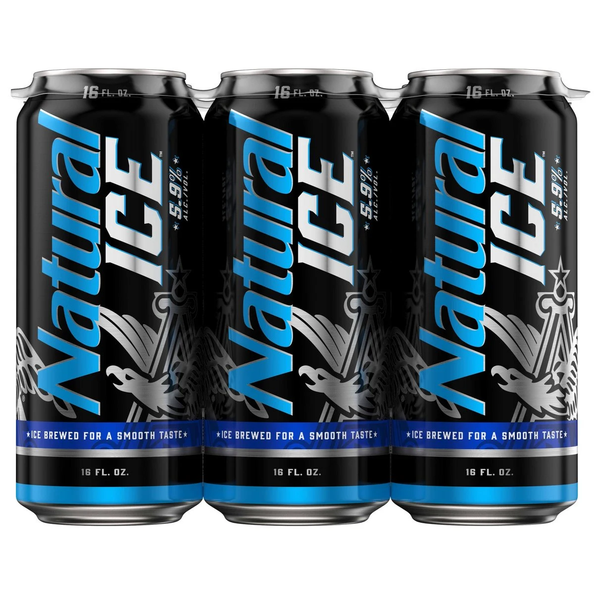 Natural Ice 160Z Can 6PK