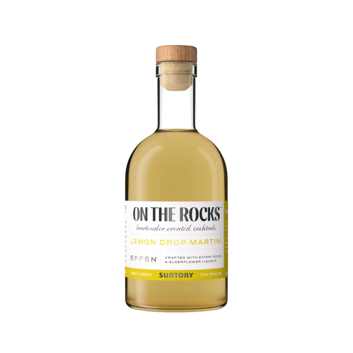 On The Rocks Effen Lemon Drop Martini