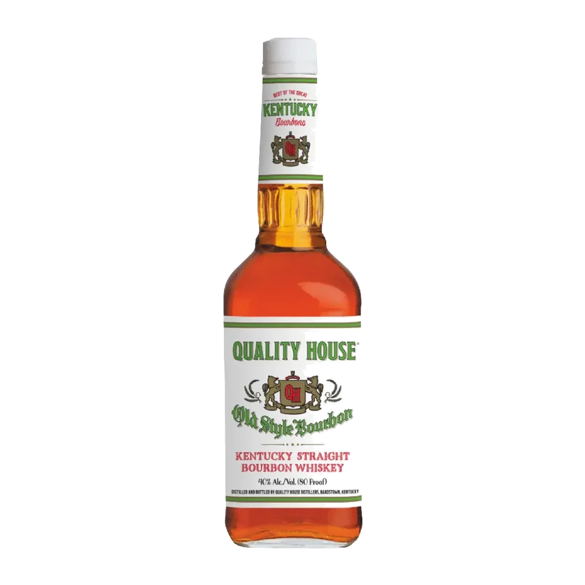 Quality House Bourbon Wht Lab