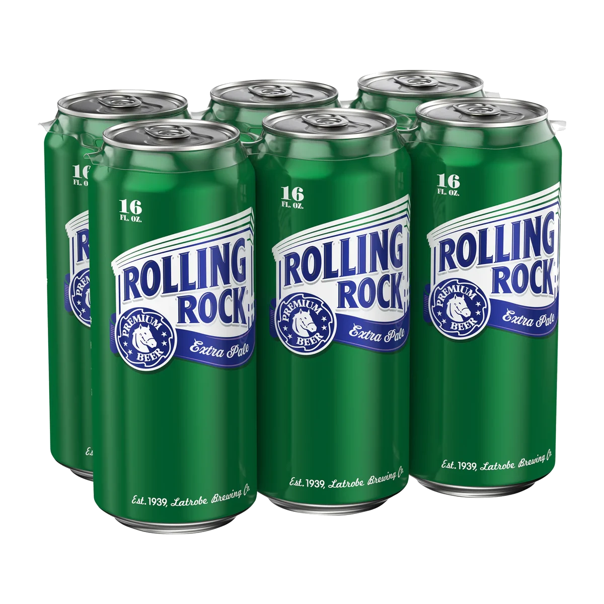 Rolling Rock 16OZ Cans 6PK