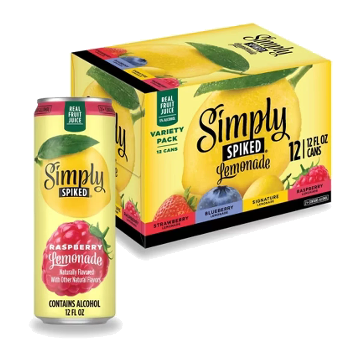 Simply Spiked Lemonade Variety 12PK Cans