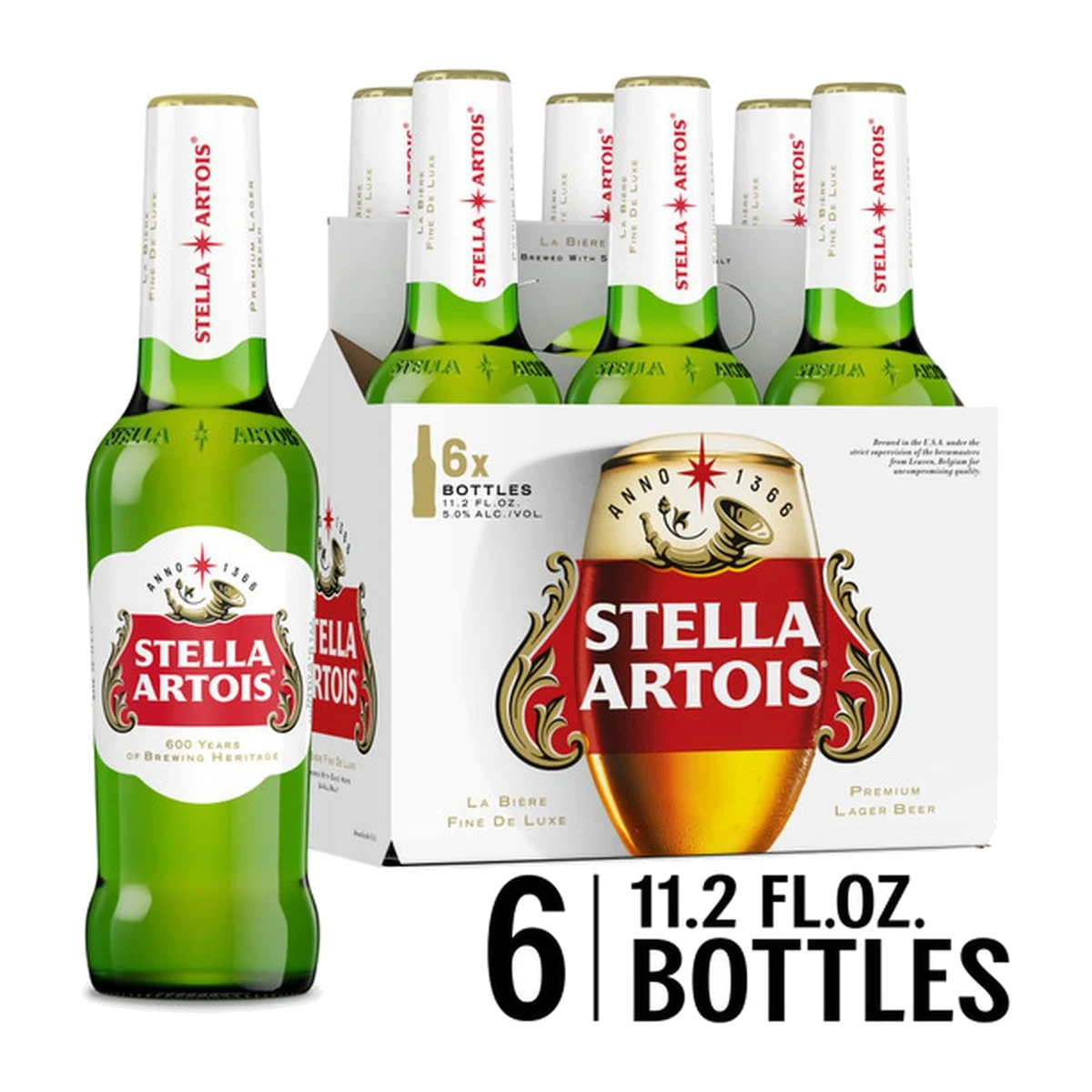 Stella Artois 6-PACK Bottles