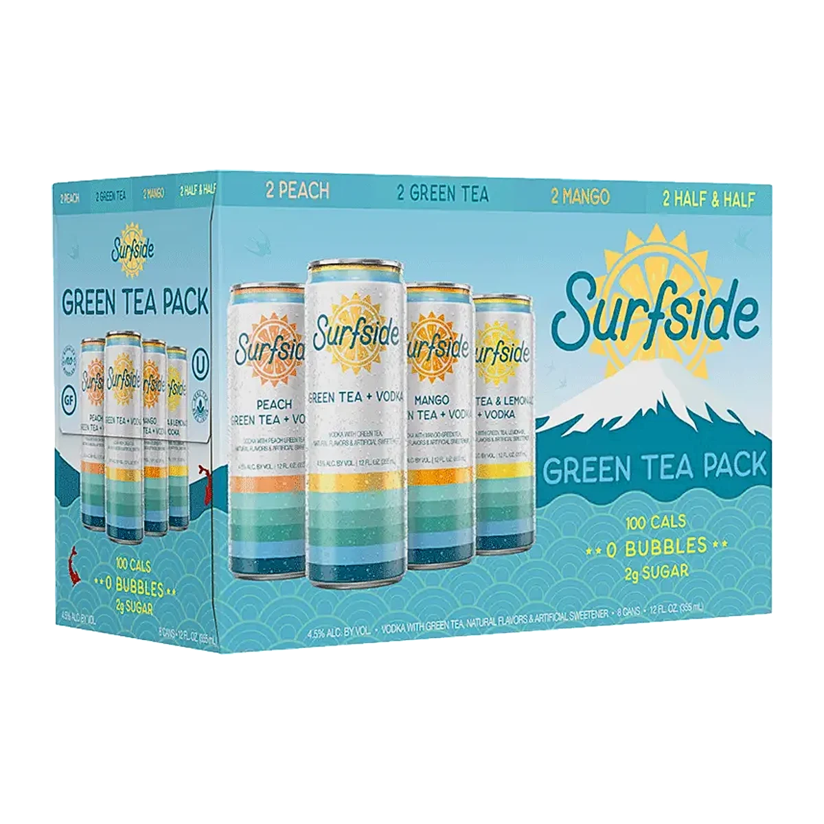 Surfside Variety 8PK Green Tea