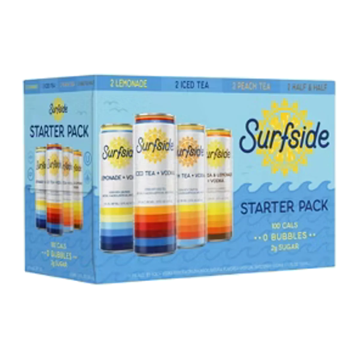 Surfside Variety Tea Starter 8PK Cans
