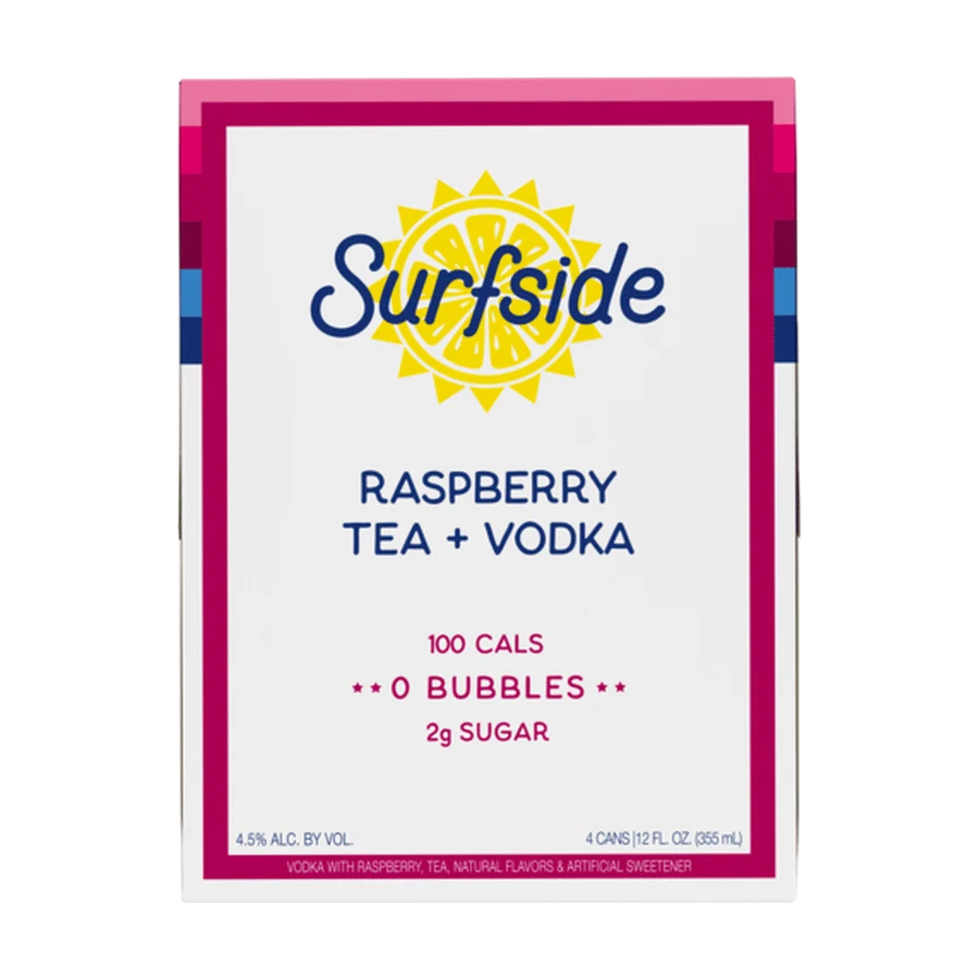 Surfside Vodka + Raspberry Tea