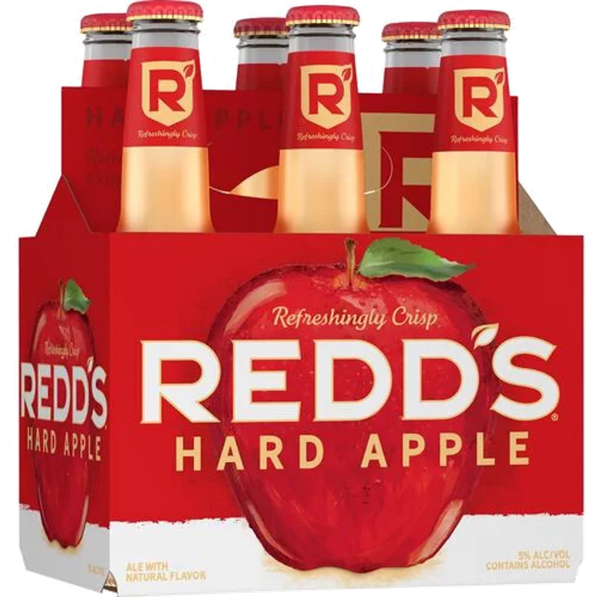 T & B Redds Apple 6PK Bottles