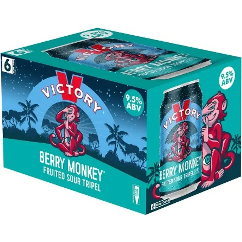 Victory Berry Monkey 6PK 12OZ Can