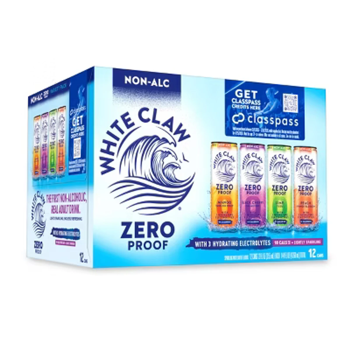 White Claw Non-Alcoholic Variety 12PK Can