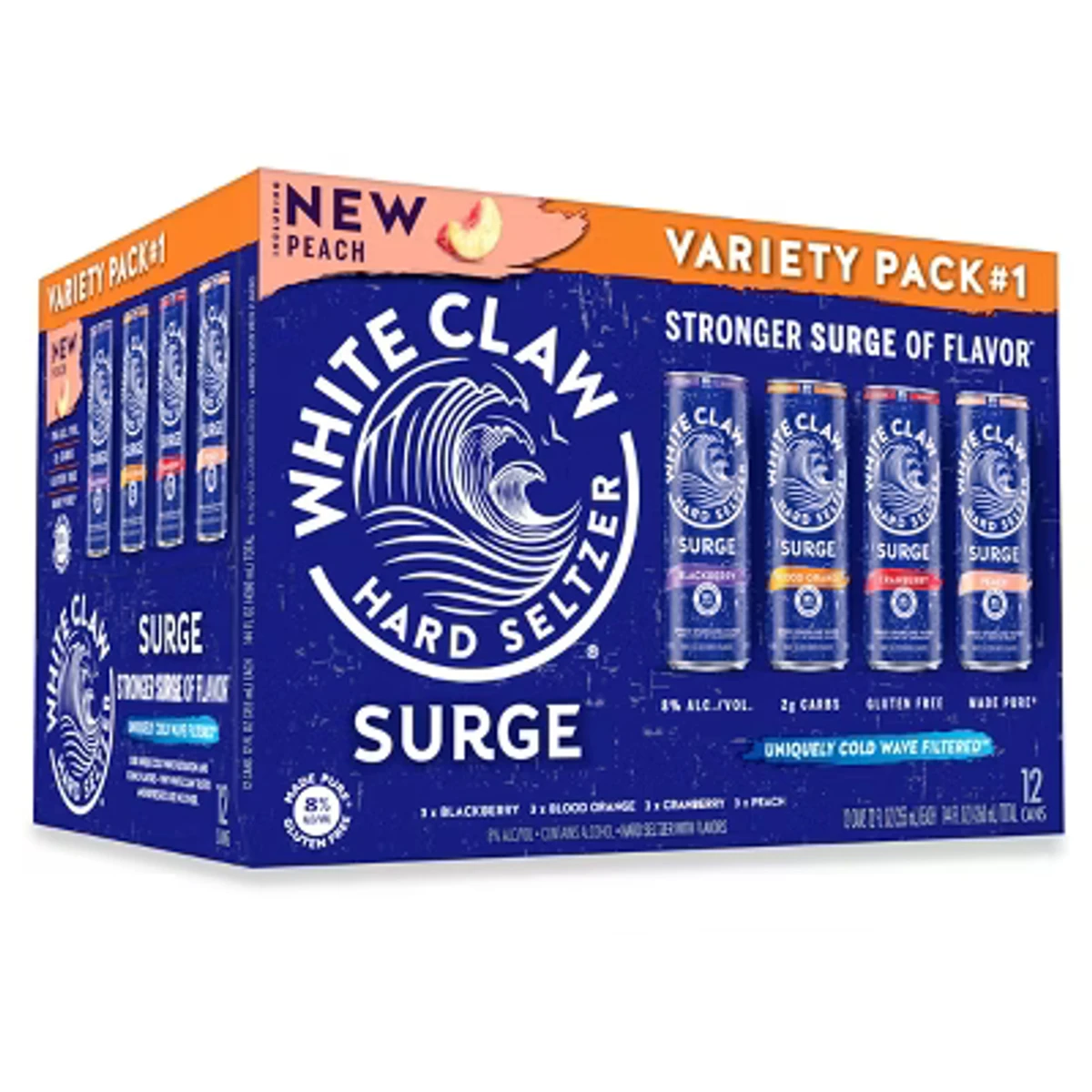 White Claw Surge #1 12PK Cans Variety