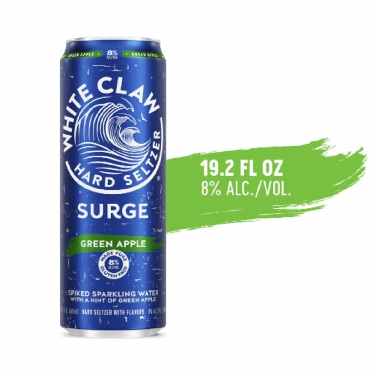 White Claw Surge Green App 19.2 Oz Can