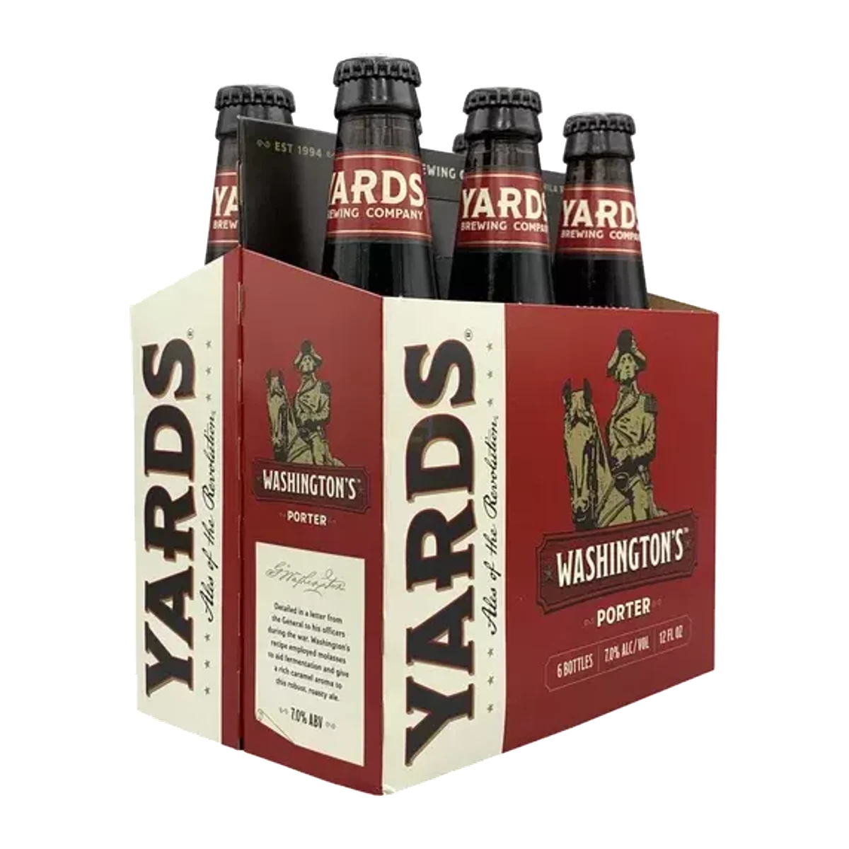 Yards Washingtons Porter 6PK Bottles
