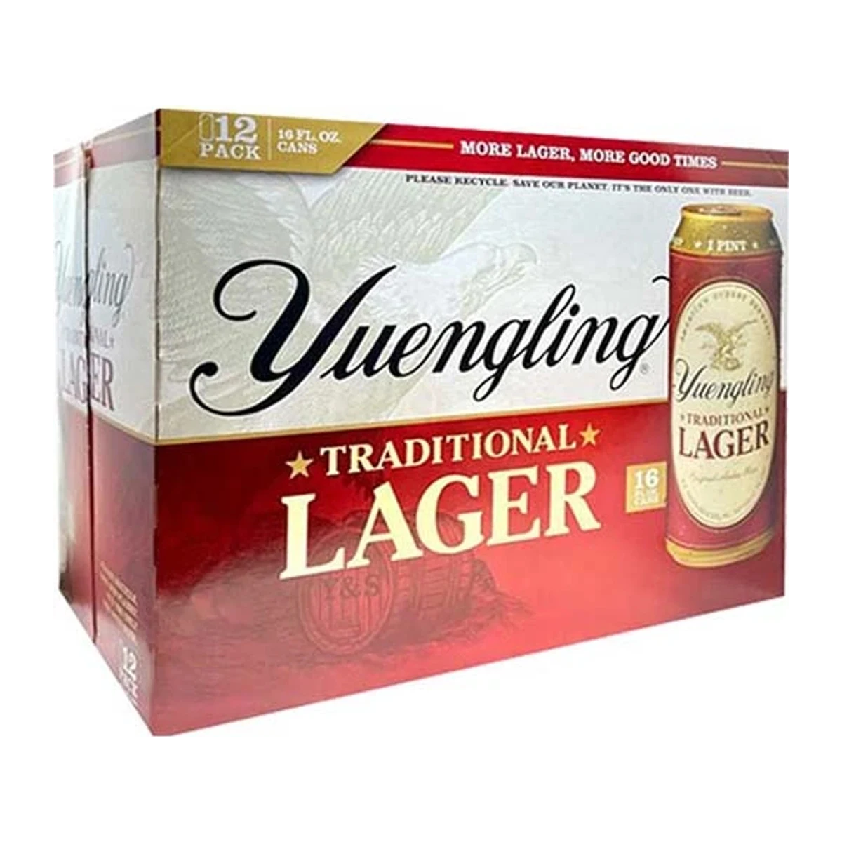 Yuengling Lager 16OZ Can 12PK