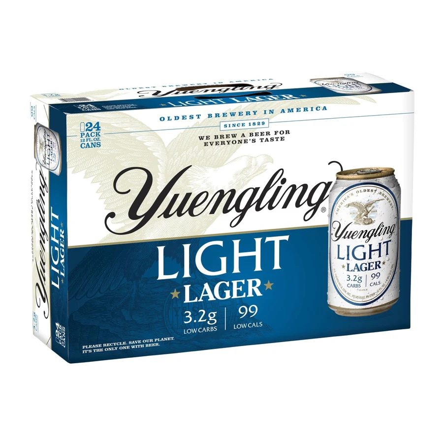 Yuengling Light Lag 24-LOOSE Cans