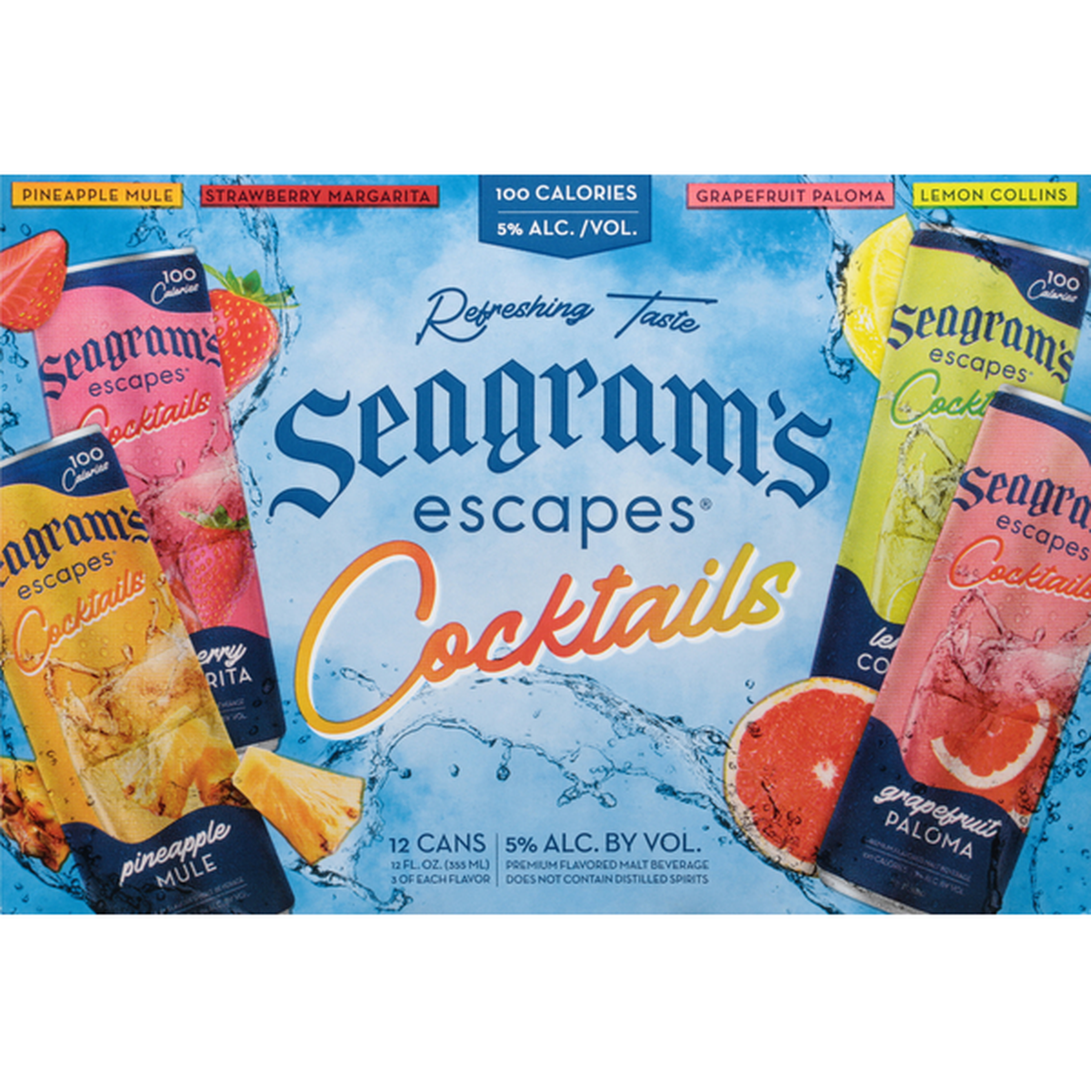 Seagrams Escapes Cocktails