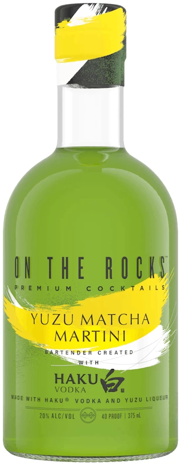 On The Rocks Yuzu Matcha Martini